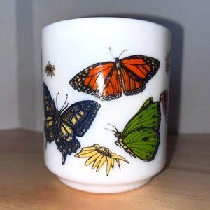 Vintage R. Carman French Milk Glass/ Mug